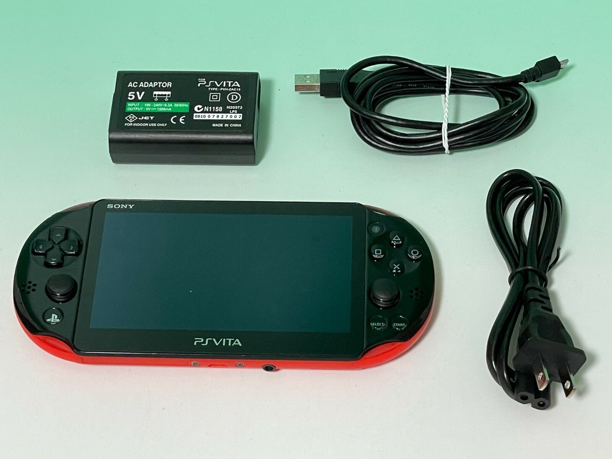 Console PS Vita PCH-2000 Rosa Nera Solo Una Classifica Sony - Foto 4