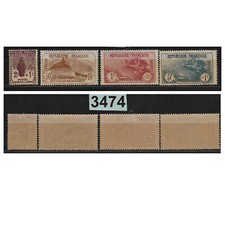 3474 FRANCE 1926-1927  4 TIMBRES  N° 229 à 232 NEUF N* MH COTE 225 €