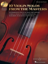 10 Violin Solos from the Masters Violin and Piano With two CDs 048019619