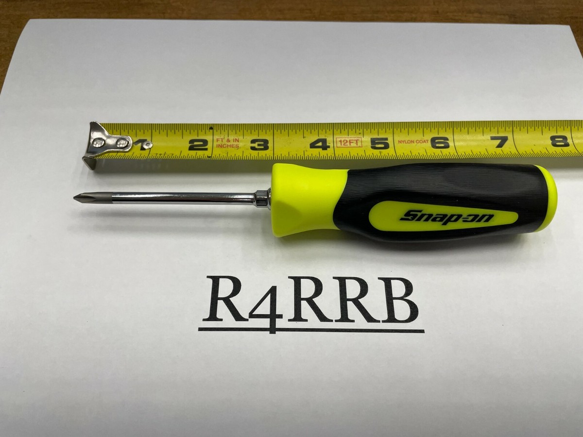 Snap-on Tools NEW HI-VIZ #2 Phillips 6" Shaft Soft Grip - Foto 8