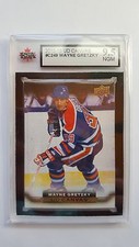 Wayne Gretzky 2015-16 UD Retro Canvas SSP Hockey Card KSA Graded 9.5!!!