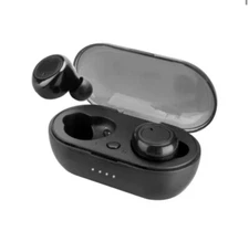 iHip Mini SoundPods Black True Wireless Bluetooth Headphones *NEW*