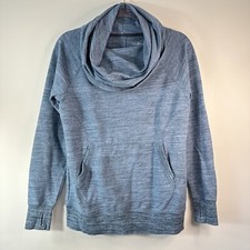 LLBean Women Medium Regular Cozy Pullover sweatshirt marbled