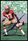 Jimmy Johnson Signed Autographed Goal Line Art Card GLAC Postcard JSA COA *d2