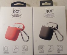 2 pk NIB iJoy Silicone Protective Cover For Airpods