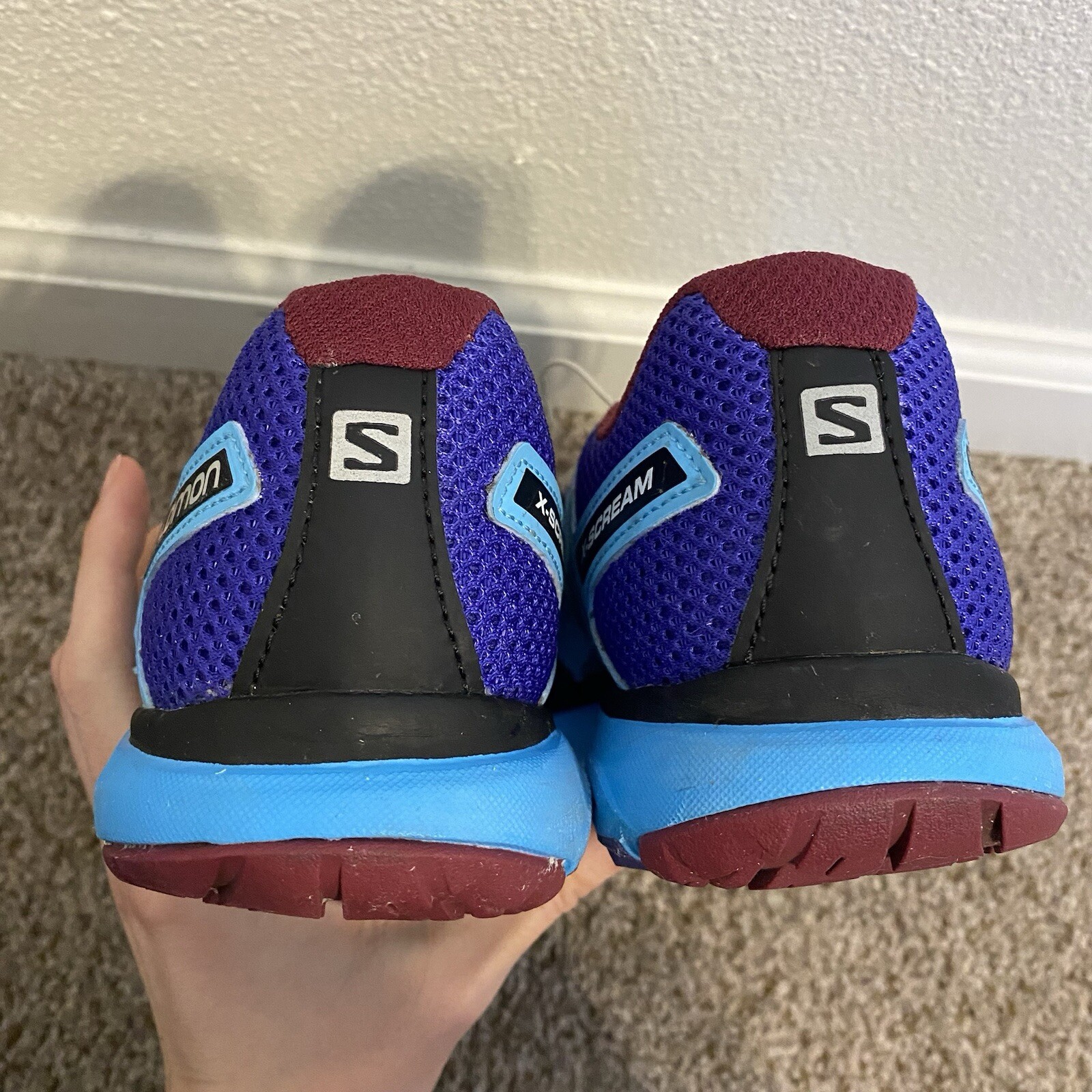 Scarpe da corsa Salomon X Scream Citytrail da donna taglia 7 5 sensiFLEX multicolore