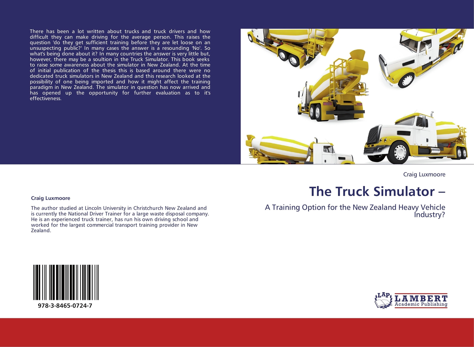 Thumbnail - Craig Luxmoore | The Truck Simulator ¿ | Taschenbuch | Englisch (2011)
