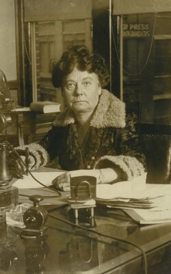 USA Chicago Mrs Norva V. Paul business woman Underwriter Old Press Photo 1920's