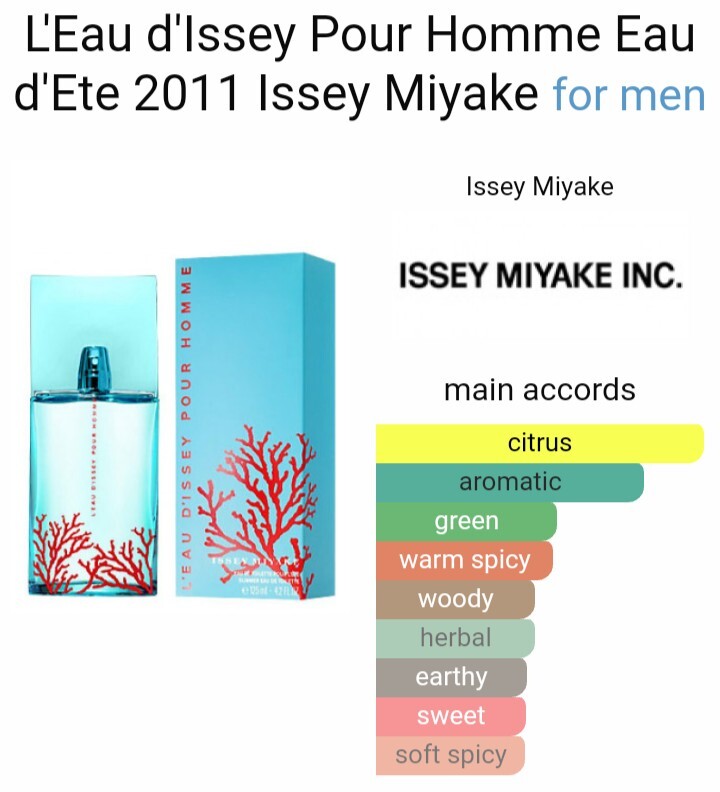 Issey Miyake L'Eau d'Issey Pour Homme 2011 Summer Edition