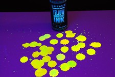 Opticz 2oz Yellow Daytime Visible UV Blacklight Reactive Security Marking Ink