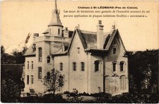 Old postcard Andernach Anvin Stud Ducal Chateau de St-Léonard (1278234)