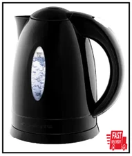 1.7L Black Bpa-Free Electric Kettle Fast Heating Water Boiler