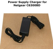 AC Adapter 12V 3A Power Supply Charger for Netgear Cable Modem C6300BD