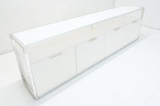 ligne roset Didier Gomez Sideboard in white . Future antique . design classic .