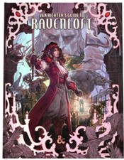 Van Richten's Guide to Ravenloft [Book Alt Cover D&D Game Guide Role Play] NEW