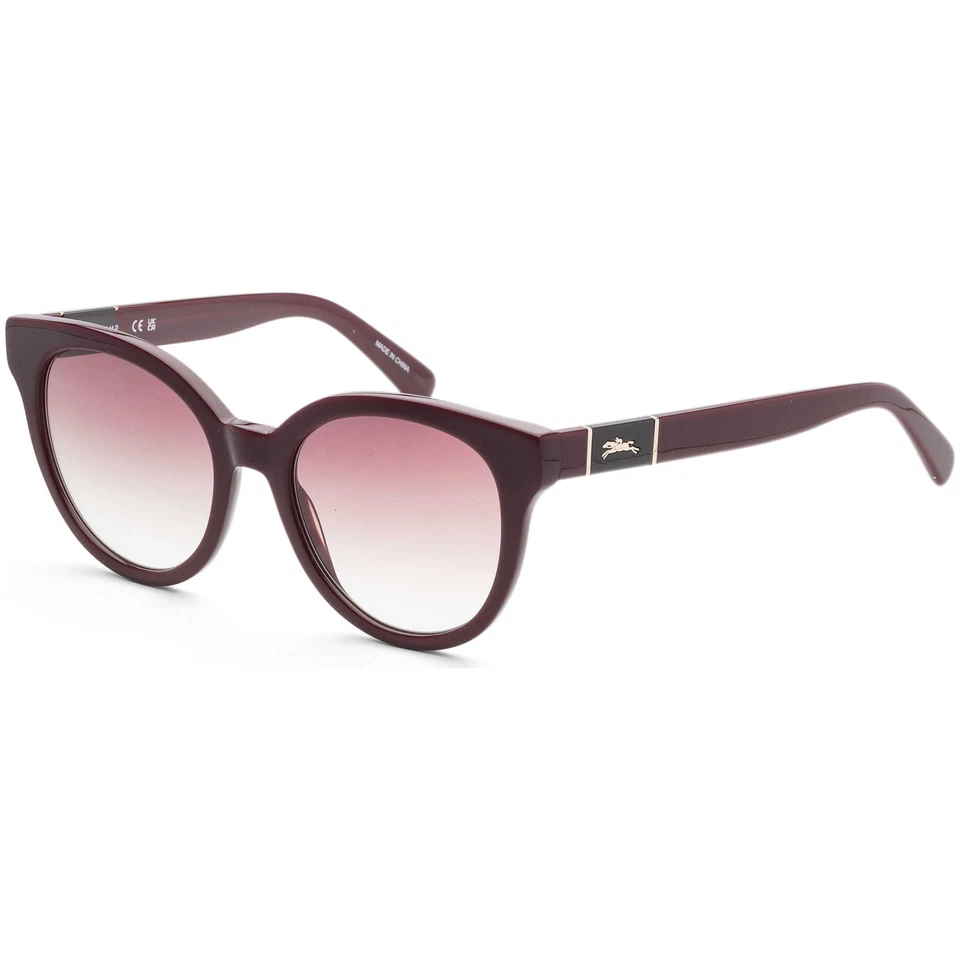 Longchamp Women's Fashion 53 mm Burgundy Sunglasses LO697S-601