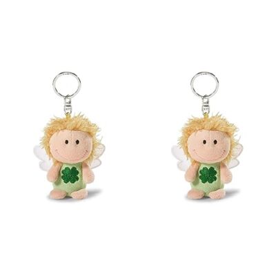 Portachiavi charms angelo custode, portafortuna, regalo per