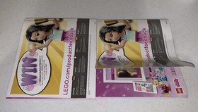 Lego Lot Of 2 Disney Princess Manuals Only 41067 41068