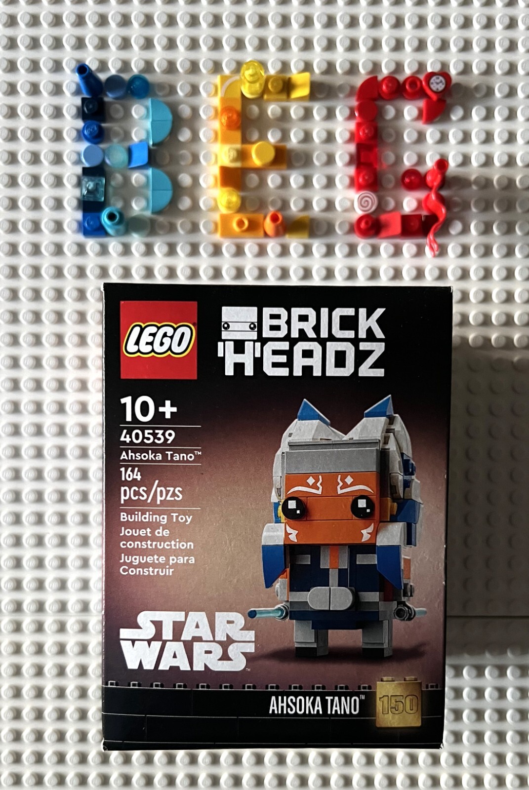 LEGO BRICKHEADZ STAR WARS Ahsoka Tano (40539) New In Sealed Box