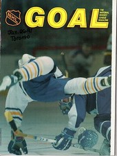 1991 1/26 hockey program Toronto Leafs Chicago Blackhawks Doug Wilson HAT TRICK