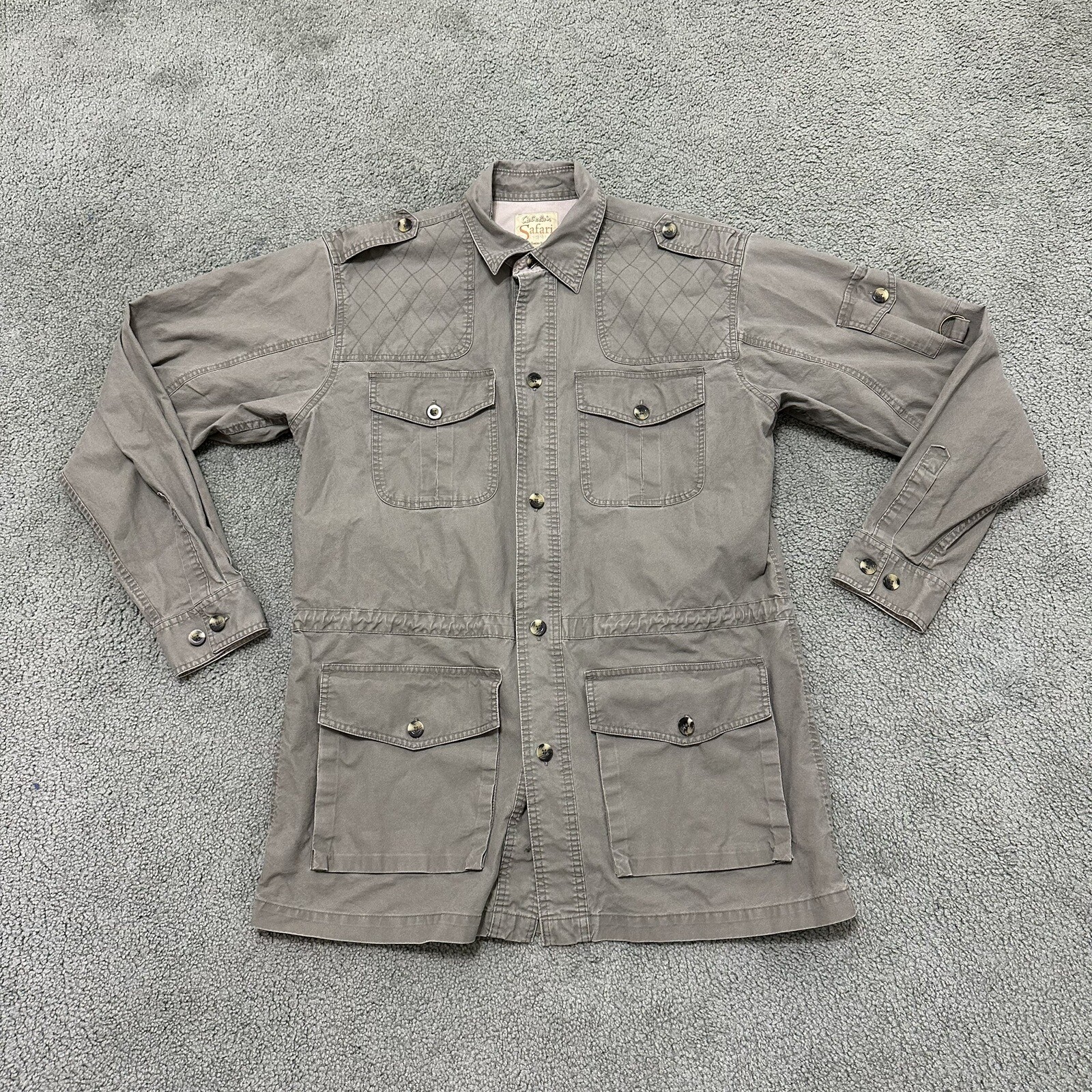 Cabela’s Safari Series Hunting Shooting Jacket Green … Gem