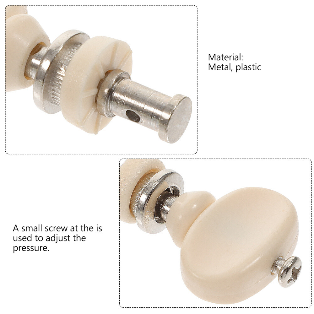 4 Pcs Ukulele Parts Uke String Tuners Accessories Machine