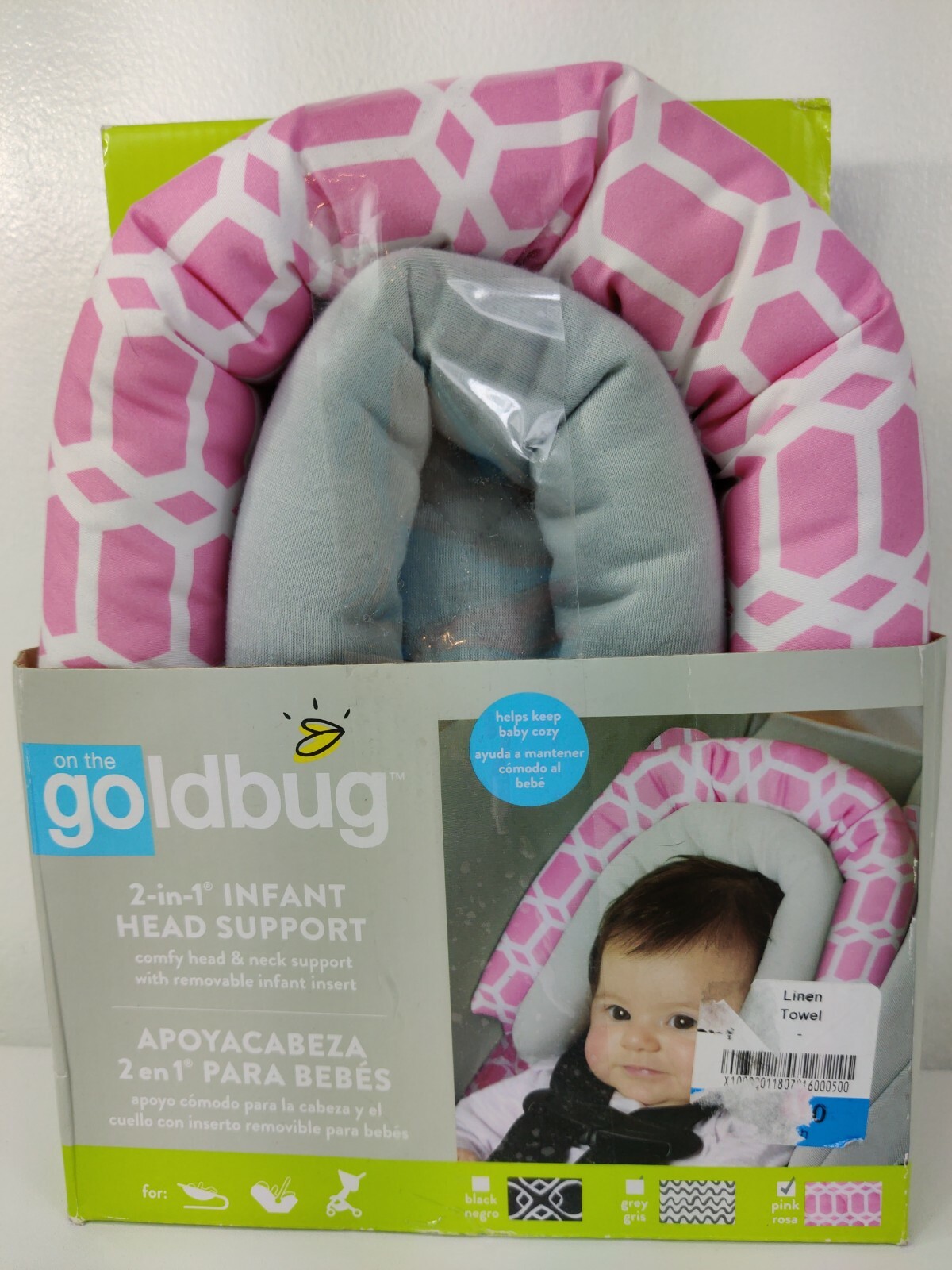 goldbug 2 in 1 head support