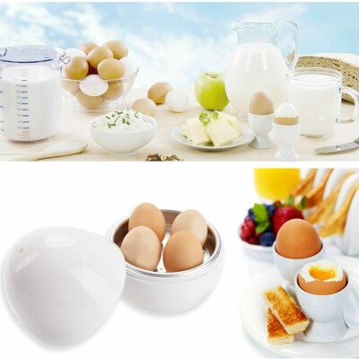 Egg Pod Microwave Egg Boiler Cooker Egg Steamer Perfectly Cook US STOCK