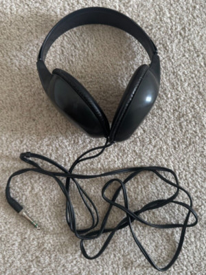 Sony MDR CD10 Headphones Vtg Digital Reference Black Tested Working EUC 6.35 mm