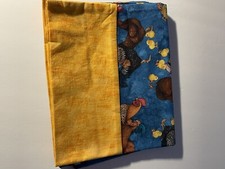 Handmade Standard Size Pillow Case Chickens Hens Fowl Farm Chicks Decor Linens