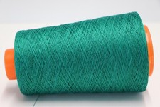 L09 250g COTONE CRISTALLO VERDE CHIARO LUCIDO SETA (34/2) filo lana