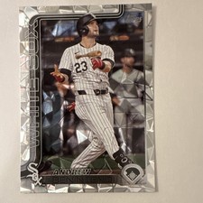 Topps 2025 Series 1 Andrew Benintendi Diamante Foil White Sox Baseball #344