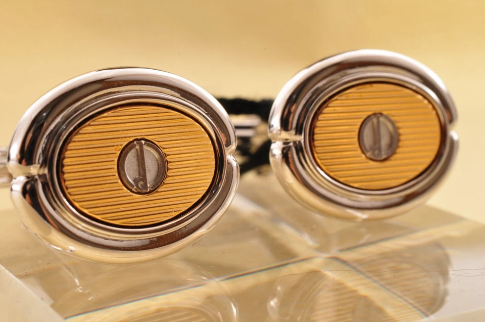 Gemelos Nera como nuevos, marca británica "Dunhill" estilo vintage y embalaje de marca. Foto 4 de 4