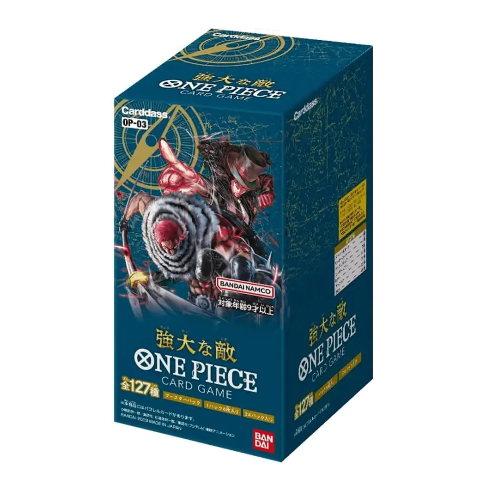 DISPLAY BOOSTER BOX UNICO PEZZO Mighty Enemies OP-03 - JPN