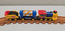 Toy State Express Train Magnetic Plastic, CoalCar, MixerCar -Light Music Sound