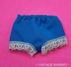 Vintage Ideal Tammy / Pepper Doll Party Time #9238 Blue Shorts MINTY ~ 1960's