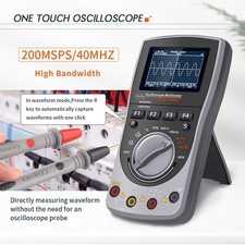 40MHz Dual Input Oszilloskop ET827 mit Multimeter 6000 Ziffern Anzeige