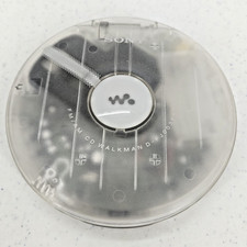 Sony Walkman D-FJ003FP CLEAR CD Player AM/FM CD-R/RW RARE Vintage compact disc