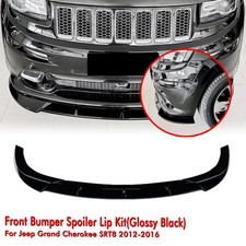 Frontstoßstange Spoiler Lippe Für Jeep Grand Cherokee SRT8 2012-16 2013 Schwarz