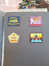 Scout Badges SINGAPORE AREA X 4
