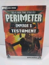 Perimeter Emperor's Testament PC CD-Rom Computer Game 2006 - Brand New / SEALED 