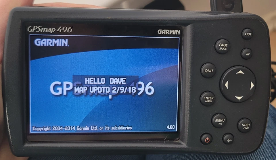 GARMIN GPSMap 496 Aviation/Marine/Automotive GPS Receiver Bundle - Image 2 of 4