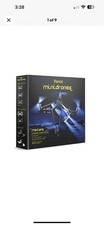 Parrot Mini Drones Maclane Police Bluetooth Airborne Night Drone & Extra Parts!