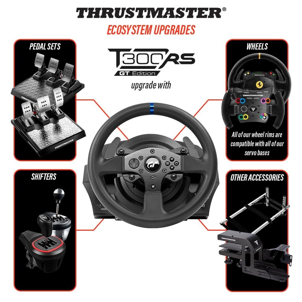 Thrustmaster T300RS GT Racing Wheel Force Feedback – PS5/PS4/PC