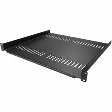 StarTech 1U Vented Universal Server Rack Shelf 2Ct CABSHELF116V2PK