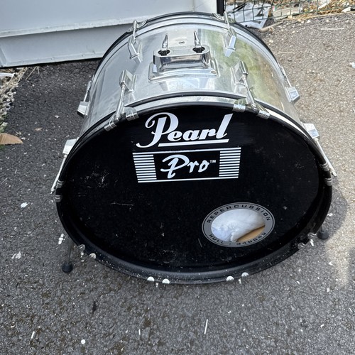 Free P&P. 22”. 22x14” Session Pro Bass Drum. 22. Chrome Finish - Picture 18 of 22