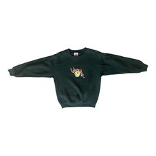 Vintage 90  s Looney Tunes Made In USA tweety Bird Whatever Kids Medium Pullover