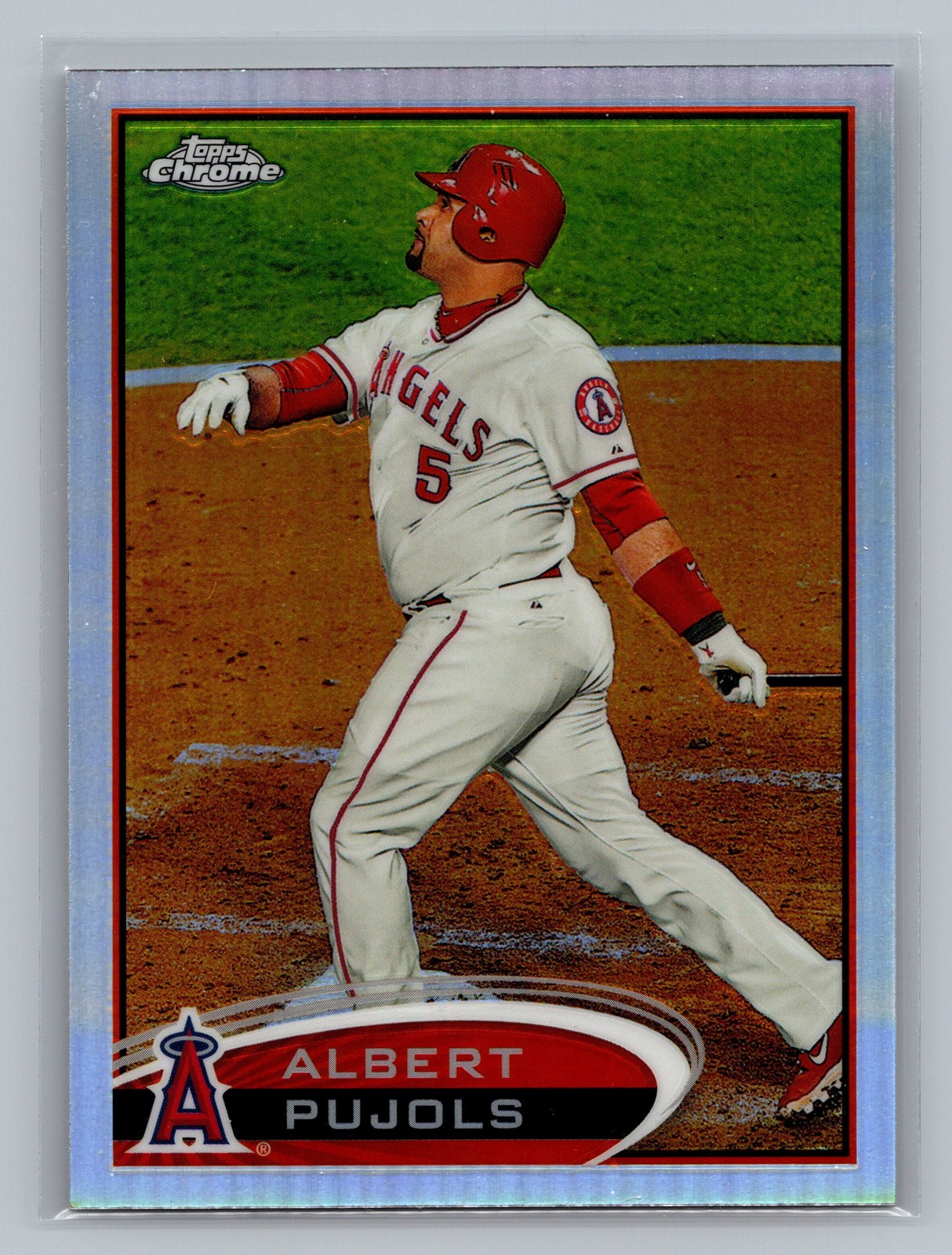 2012 Topps Chrome Albert Pujols Refractors #80