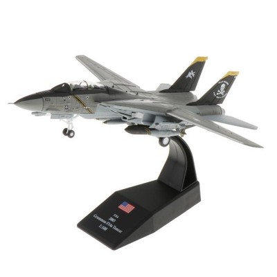 F-14 Tomcat Flugzeug 1/100 Skala Modell mit Stand