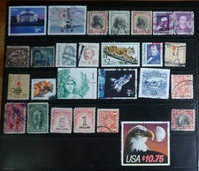 US lot of high value stamps